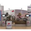 20' Hammerhead WaveLine Media Four Section Display