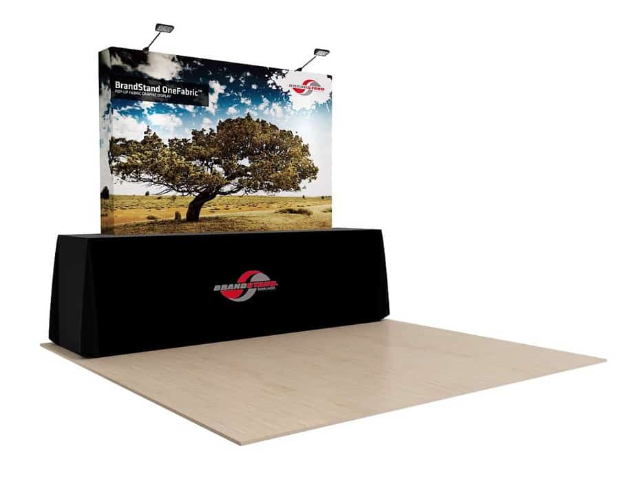 OneFabric Table Top Display, trade show displays