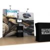 10' Scallop Waveline Media Display *Monitor Optional