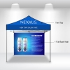 10x10 Advertising Tent Blue Sample