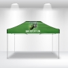 10x15. Advertising Tent Green Print